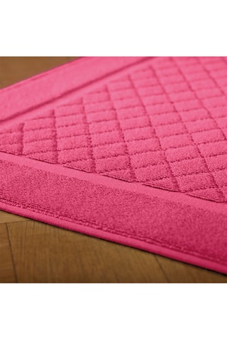 Tapis de bain - Fuchsia - 50 x 70 cm