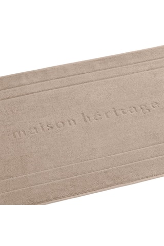 Tapis de bain - Taupe - 60 x 100 cm