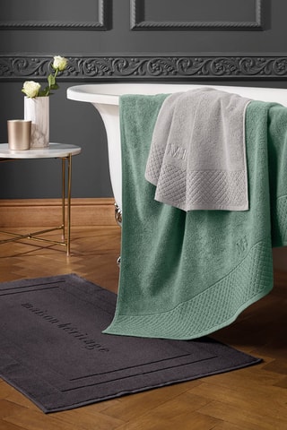 Tapis de bain - Gris foncé - 60 x 100 cm