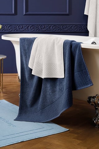 Tapis de bain - Bleu clair - 50 x 70 cm