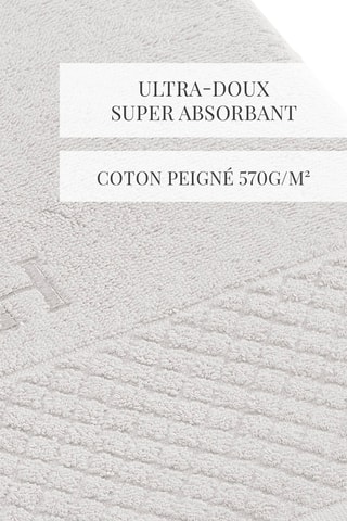 Ensemble de bain Eden - Blanc - 6 pièces