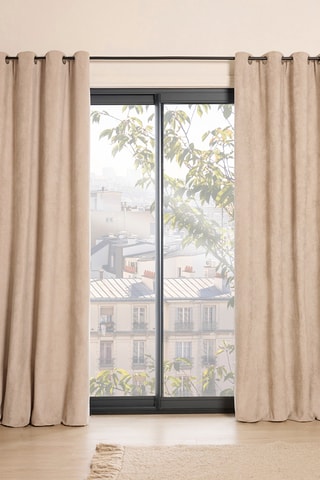 Rideau Santorin - Beige - 140 x 220 cm