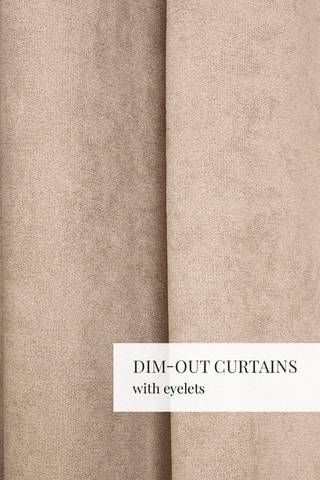 Rideau Santorin - Gris clair - 140 x 260 cm