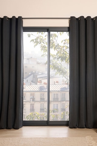 Rideau Prague - Gris - 140 x 280 cm