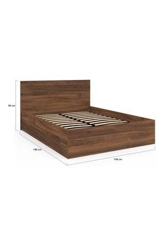 Letto contenitore con rete Sicilia - Area materasso 140 x 190 cm