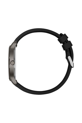 Orologio al quarzo in silicone City Sport - Nero e bianco