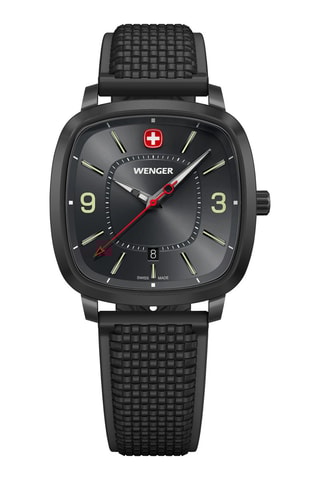 Orologio al quarzo in silicone - Nero