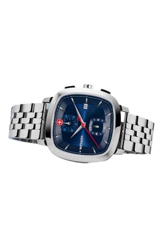 Orologio al quarzo in acciaio inossidabile - Cronografo - Argentato