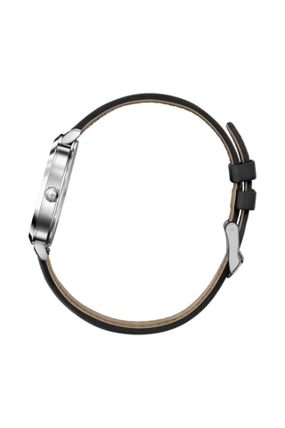 Orologio al quarzo - Nero e argentato