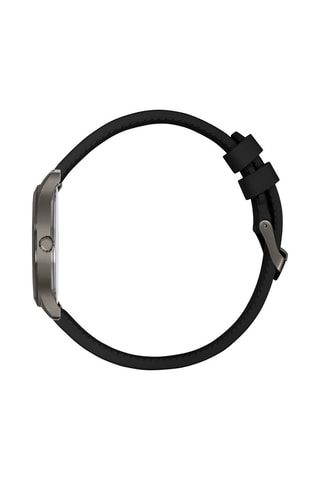 Orologio al quarzo in silicone - Nero e argentato