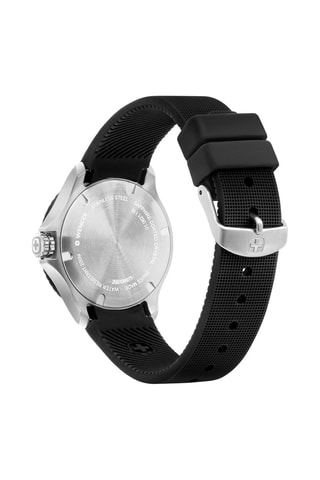 Orologio al quarzo in silicone Seaforce - Nero