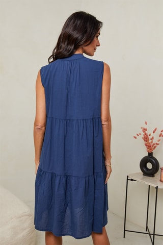 Abito a campana - Blu