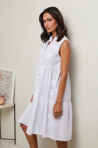 Abito a campana - Bianco