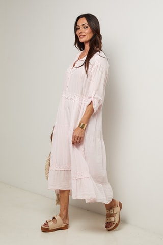 Abito a camicia - Rosa