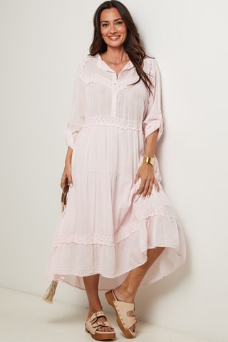 Abito a camicia - Rosa