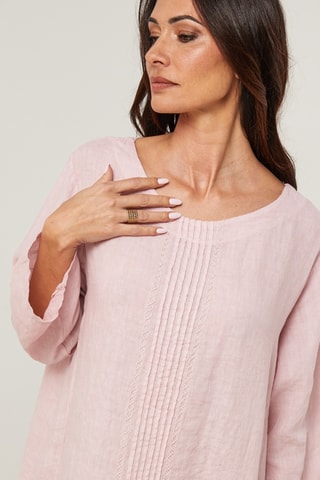 Abito in lino - Rosa