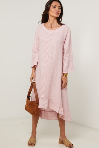 Abito in lino - Rosa