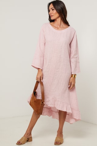 Abito in lino - Rosa