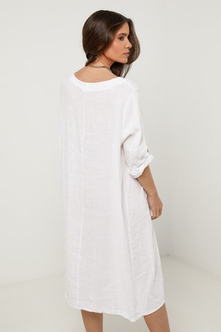 Abito in lino - Bianco