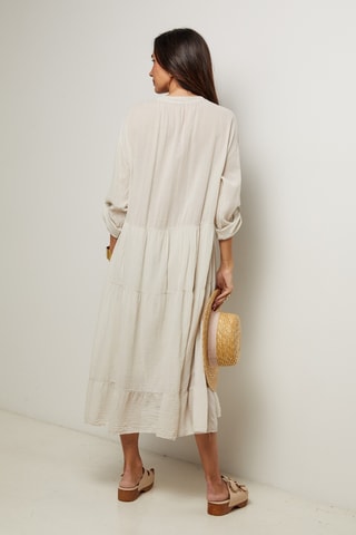 Abito a camicia - Beige