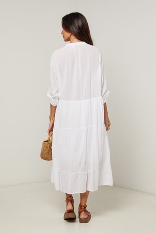 Abito a camicia - Bianco