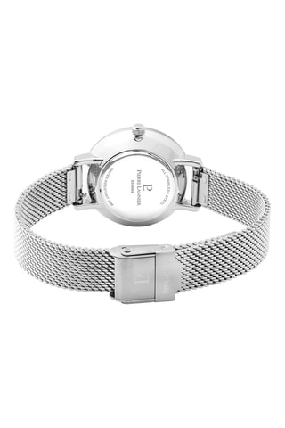 Montre à quartz en acier - Argenté et bleu