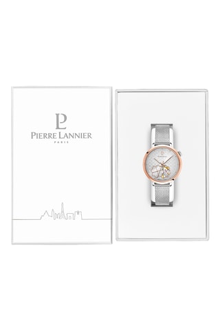 Montre automatique en acier - Argenté et doré rose