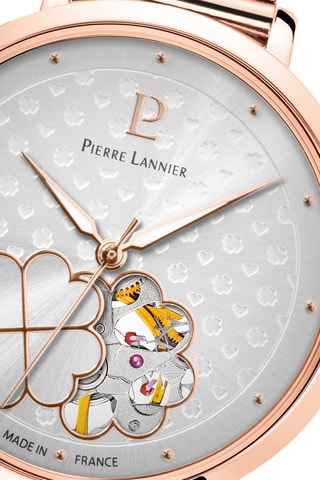 Montre automatique en acier - Doré rose et argenté