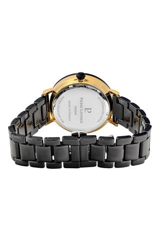 Montre à quartz en céramique - Tachymètre - Noir