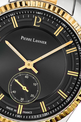 Montre à quartz en acier - Argenté et doré