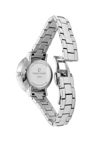 Montre à quartz en acier Aura  Argenté