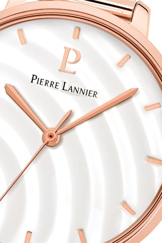 Montre à quartz en acier Betty - Doré rose et blanc