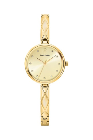 Montre à quartz en acier Leia - Doré