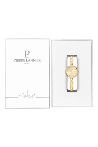 Montre à quartz en acier Leia - Doré