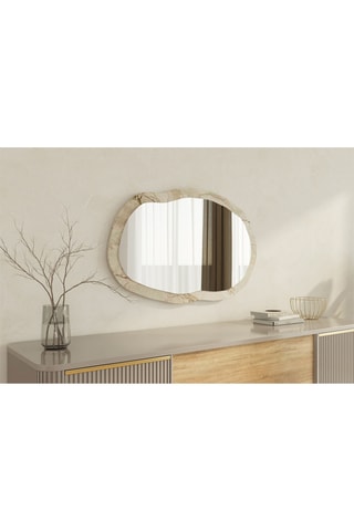 Miroir Lossa - 52 cm - Gris