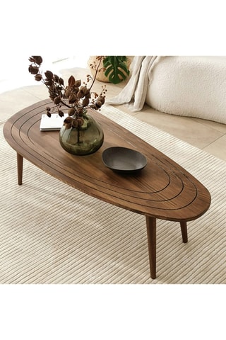 Table basse en bois massif Sweet - 115 x 38 x 50 cm