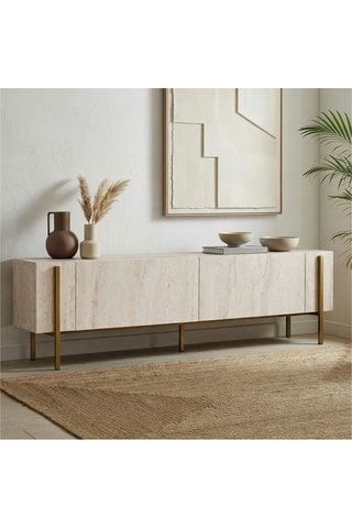 Meuble TV 2 portes Nexus - 180 x 45 x 30 cm