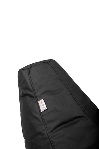 Pouf Damla - Noir - En tissu imperméable