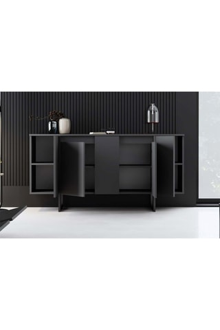 Buffet 4 portes - 160 x 35 x 80 cm