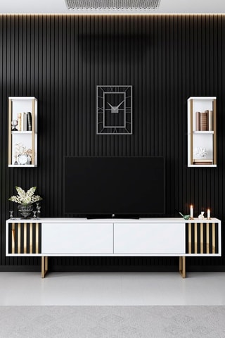 Composition murale Gold  - 3 pièces