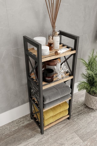 Étagère en bois - 64 x 23 x 18 cm