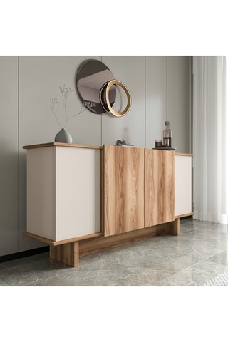 Buffet 4 portes Diana - 180 x 81 x 40 cm