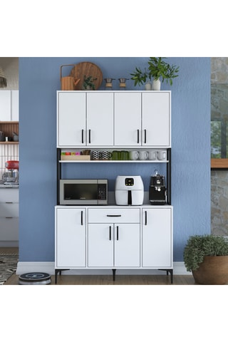 Buffet de cuisine JE127 -2984 - 120 x 198,6 x 38 cm