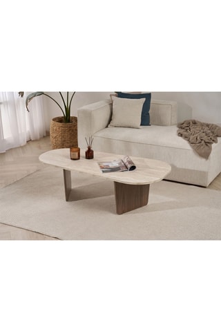 Table basse - 130 x 65 x 38,5 cm