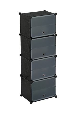 Sapateira cube - 24 pares - 43 x 122 x 32 cm