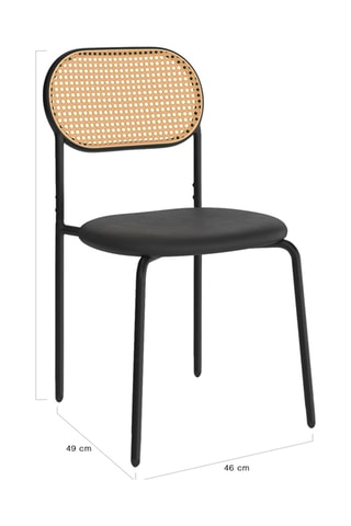 4 cadeiras Clarisse - 46 x 80 x 49 cm