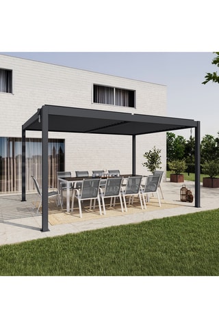 Pérgula bioclimática - 3 x 4 m