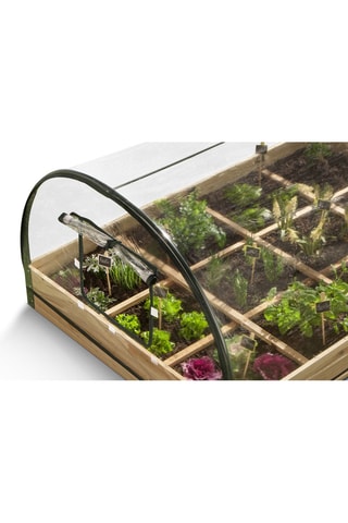 Estufa para horta em madeira - 0,9 m²