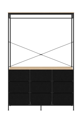 Closet 9 gavetas Iris - 167 x 113 x 40 cm