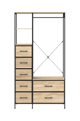Cómoda 7 gavetas Iris - 167 x 90 x 40 cm